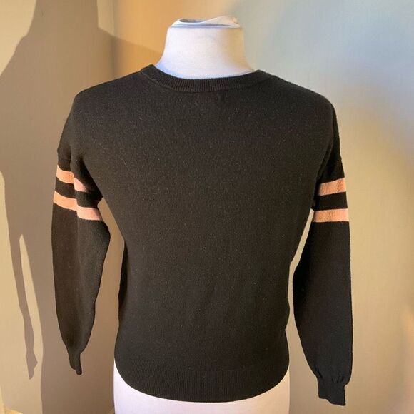 Vintage Guess Jeans Sweater, Black and Pink, XS. - Picture 6 of 10
